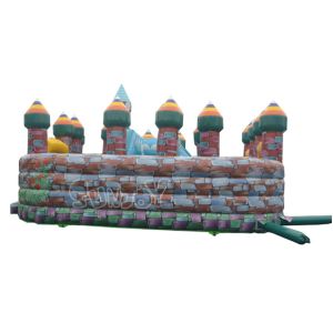 15oz PVC Inflatable Rose Funcity Theme Park Digital Printing