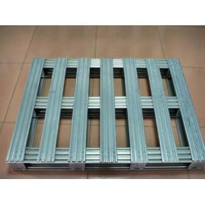 Buy cheap Silvery White Recyclable Stainless Steel Pallets With High Polish Finish from wholesalers