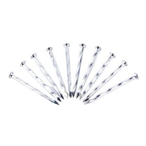 Buy cheap Concrete Steel Angular Spiral Shank Nails With Very High Shining product