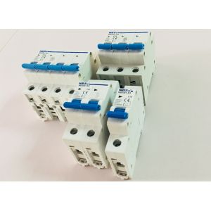 ROHS 230V Type B Curve MCB Din Rail Mounting IECEN60947-2 Standard