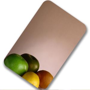Buy cheap Aisi Stainless Steel Sheet Decorative 202 304 430 4X8 Mirror Rose Gold Color from wholesalers