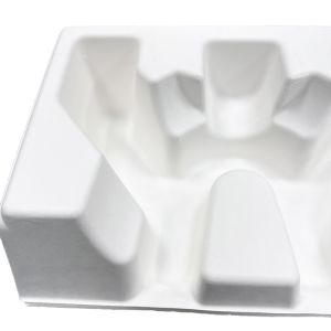 Buy cheap Eco Friendly Molded Pulp Tray Biodegradable Paper Insert Packing from wholesalers