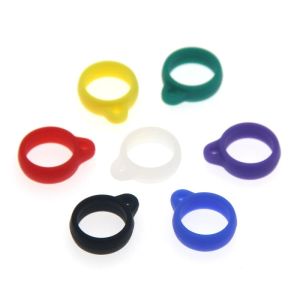 Buy cheap DIY Hanging Custom Silicone Rubber Parts Silicone Lanyard Ring Waterproof from wholesalers