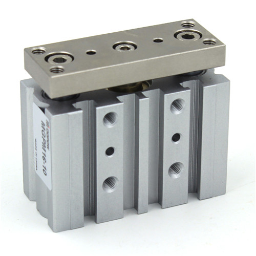 Buy cheap Aluminum Pneumatic Air Hydraulic Cylinder Silver SMC MGP Cylinder from wholesalers