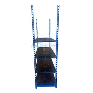 Hot Dip Galvanized Danish Flower Trolley 40KG/shelf Loading Capacity