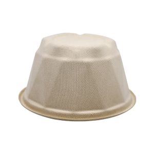 Buy cheap Disposable Biodegradable Sugarcane Bagasse Bowl  850ml Takeaway Bowls With Lids from wholesalers