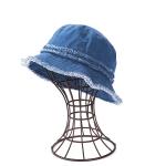 Buy cheap Casual Denim Fabric Fisherman Bucket Hat For Coastal Beach from wholesalers