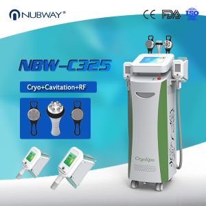 Buy cheap 5 Handles Cryolipolysis cavitation rf body cool shape /fat freeze slimming machine nubway cryolipolysis for weight loss from wholesalers