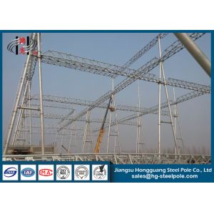 Buy cheap 230KV Electrical Power Substation Steel Structures With Hot Dip Galvanization from wholesalers