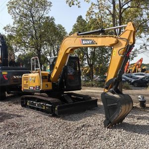 Buy cheap Compact Second Hand Sany Digger SY95C Excavator Ergonomic Design from wholesalers