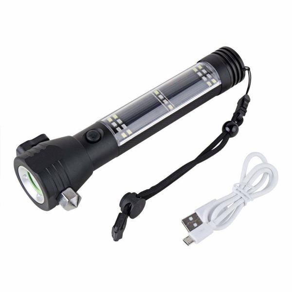 Buy cheap 18650 Battery 268 Lumens Solar Car Flashlight Tactical LED COB Light from wholesalers