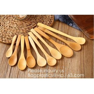 Buy cheap Disposable Catering Bamboo Party Spoon Natural Bamboo Knife And Fork Honey Spoon,Biodegradable Bulk Birch Wood Spoon/For from wholesalers