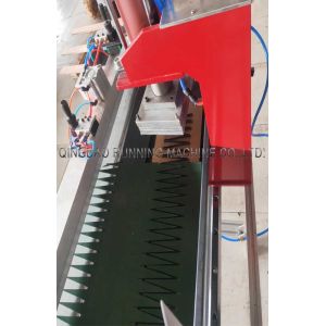 Buy cheap Compression Air 3000mm PU Conveyor Belt Punching Machine Finger Punching Machine from wholesalers