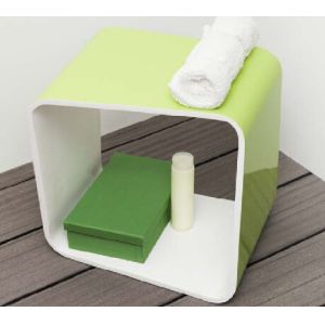 Buy cheap Irregularity Stone Shower Stool Modern Design Lightweight 10kgs from wholesalers