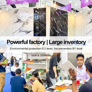 PET MARBLE PANEL HIGH GLOSS MARBLE SHEET BAMBOO WOOD Fibre FOR INTERIOR WALL