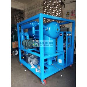 High Vacuum Dehydration Insulation Oil Purification System 9000LPH Easy To