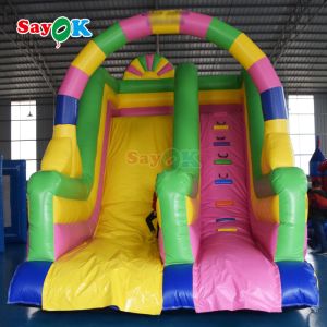 Factory Slide Inflatables Playpark Kids Climbing Water Slides Backyard