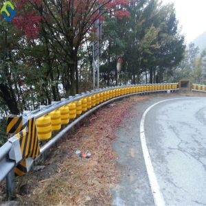 Buy cheap Traffic Safety EVA Buckets Rolling Guardrail PU And PVC Roller Barrier For Highway from wholesalers