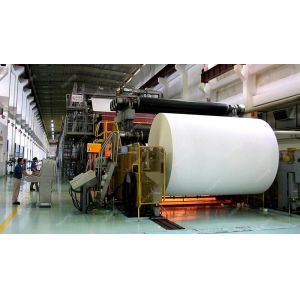 Fourdrinier A4 Printing Writing Paper Making Machine 2400 Mm Bagasse Pulp