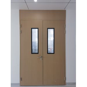 Buy cheap Off-White/Blue Cleanroom Swing Door with Thermal Insulation for Dust Prevention from wholesalers