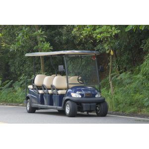 Buy cheap 6 Seats & 2 Rear Eco-Friendly Cruiser Electric Golf Buggy with 48V Lithium Battery from wholesalers