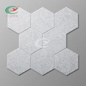 Buy cheap Multiscene Sound Absorbing Panels Hexagon Lightweight Odorless from wholesalers