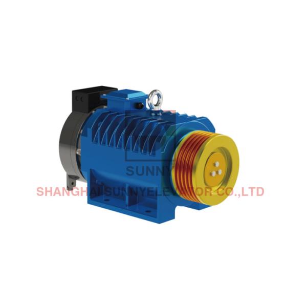 Quality Elevator Lift Component Gearless Traction Machine With 160mm / 180mm Sheave Diam for sale