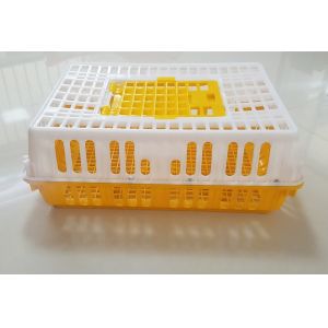 Buy cheap PE 28.5cm Height 14 Chicken 50kgs Plastic Poultry Crate from wholesalers