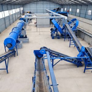 Buy cheap Fertilizer Granulating Machine Chicken Manure Extrusion Granulation Production Line with High Speed Homogenizer from wholesalers
