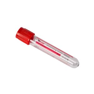 China Red-Top Vacuum Blood Tubes with Rapid Clotting and Used In Blood Bank Or Serology Related Tests on sale