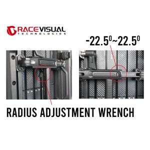 Buy cheap IRCF Series Flexible LED Panel Indoor P2.6/P2.9/P3.9 500MM*500MM , A8s Receive cards,7680HZ High Refresh rate from wholesalers