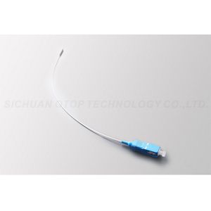 Buy cheap SC / UPC Sc Pc Pigtail 0.9mm White Color For FTTB / FTTX Network from wholesalers
