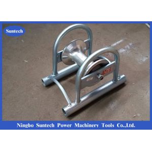 Buy cheap 160x165mm Galvanzied Aluminum Heavy Duty Cable Rollers from wholesalers