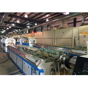 Buy cheap Bimetallic Screw 37kw WPC PVC Profile Extrusion Line from wholesalers