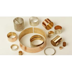 Buy cheap SAE 1010 Bimetallic Slotted Self Lubricated Bearings from wholesalers