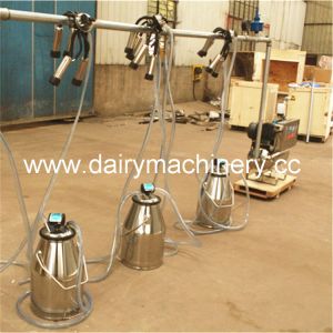 Buy cheap Electric Cow Milking Machine with 25L Stainless Bucket and ISO, CE, FDA, SGS Certification from wholesalers