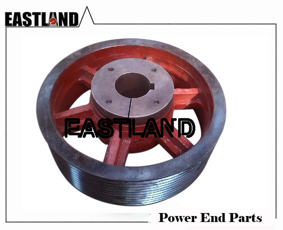 Quality Bomco F1600/F1300/F1000 Mud Pump Power End Transmission Belt Pulley Made in China for sale