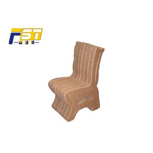 Convenient Eco Chair Foldable Cardboard Furniture Multifunctional For Chain