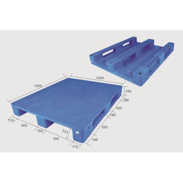 Newly plastic pallet special developed reinforced hygienic racking plastic pallets