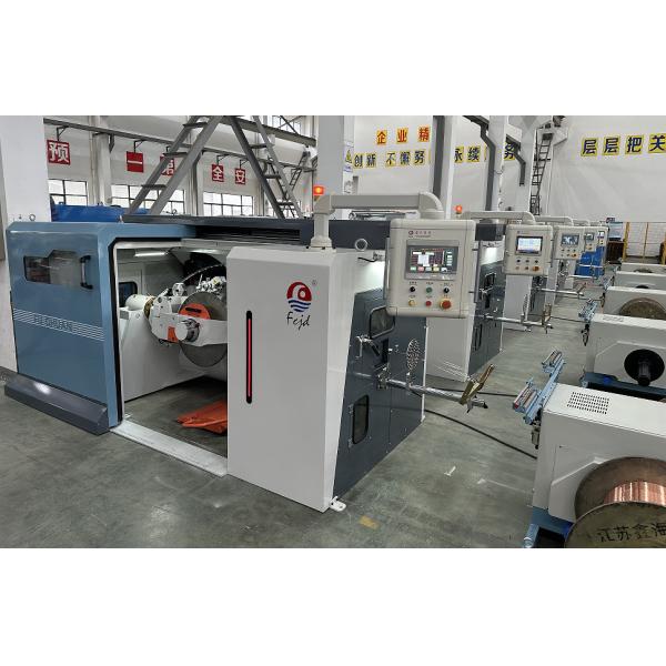 Buy cheap Bare Copper Wire Bunching Machine With Electric Changing Pitches Twist Direction S Or Z And PLC Control System from wholesalers