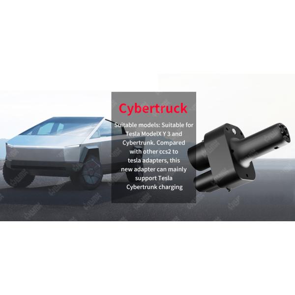 Olink CCS2 Adapter for Tesla Cybertruck EV Charger Adapter Level 2 EV Charger Compatible