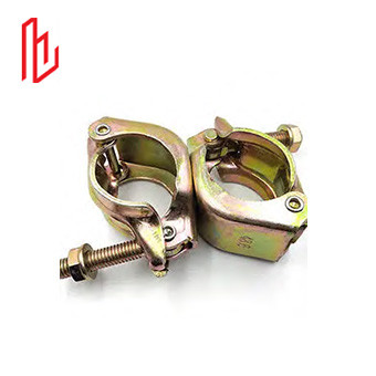 Steel Scaffolding Double Couplers 3mm thick Scaffold Swivel Coupler Q235B