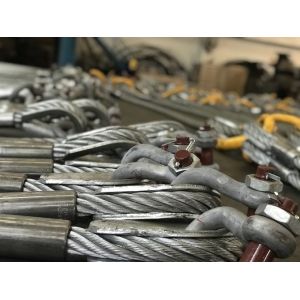 FF-T-276B Mild Steel 3 Inch Thimble Wire Rope Sling ,Thimble Eye Sling