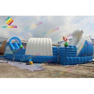 Buy cheap Commercial  Inflatable Theme Play Park With Slide For Toddlers from wholesalers