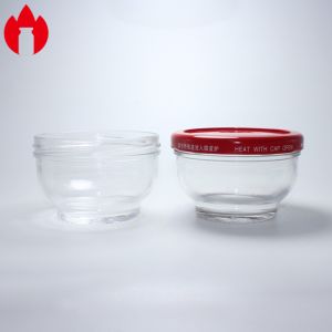Buy cheap Customized Glass Bowl Container With Metal Cover from wholesalers