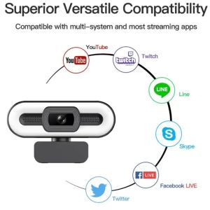 Buy cheap Weatherproof 2K 4K Livestream Camera Version 4K HD Webcam Q16 from wholesalers