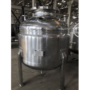 Buy cheap 2.4Mpa 600l Double Layer Stainless Steel Jacketed Reactor product