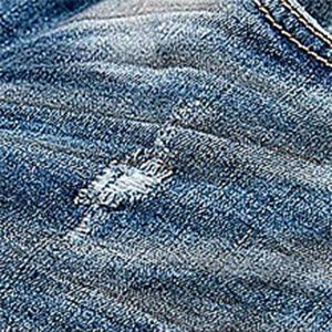 Buy cheap Denim Clothing Fall Winter Fabrics Indigo Cotton Stretchy Blended Material 80*60 8OZ from wholesalers
