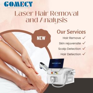 Buy cheap Gomecy White Color Latest Design Faery Pro Diode Laser Hair Removal with Scalp Skin Hair Detection Function from wholesalers