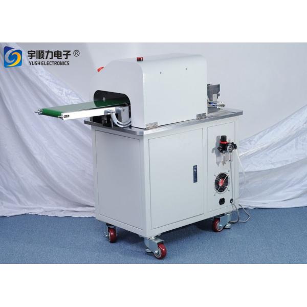 Buy cheap Low Cut Stress PCB Depaneling Machine , Adjustable Speed PCB Depanelizer from wholesalers
